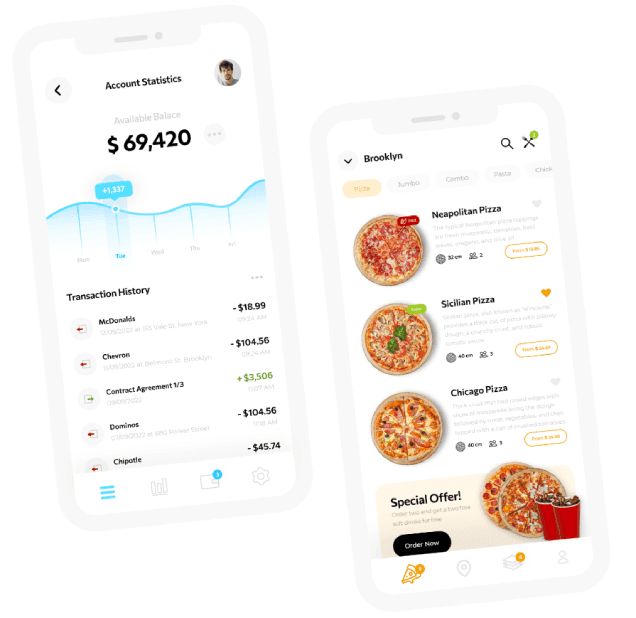Mobile apps design